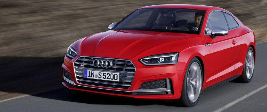 Фотографии Audi S5 купе 2019 года